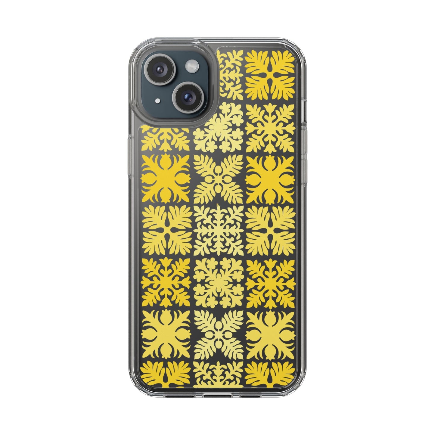 Clear Yellow Hawaiian Quilt Standard