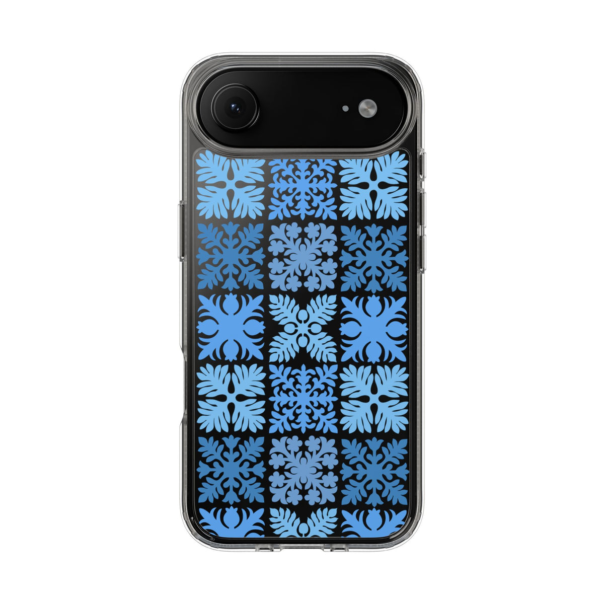 Clear Blue Hawaiian Quilt Standard