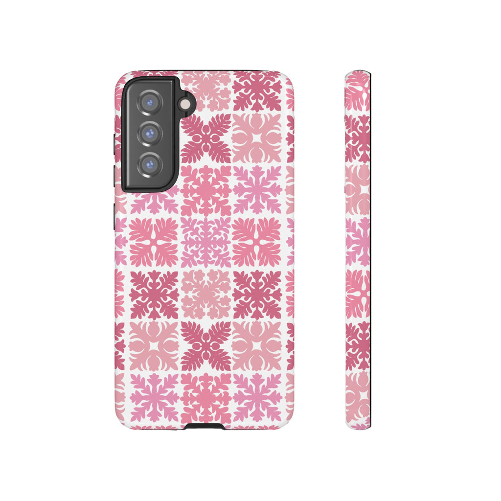 White Hawaiian Quilt Standard - Samsung Galaxy