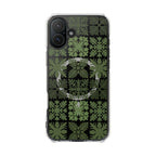 Clear Green Hawaiian Quilt MagSafe