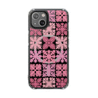 Clear Pink Hawaiian Quilt MagSafe