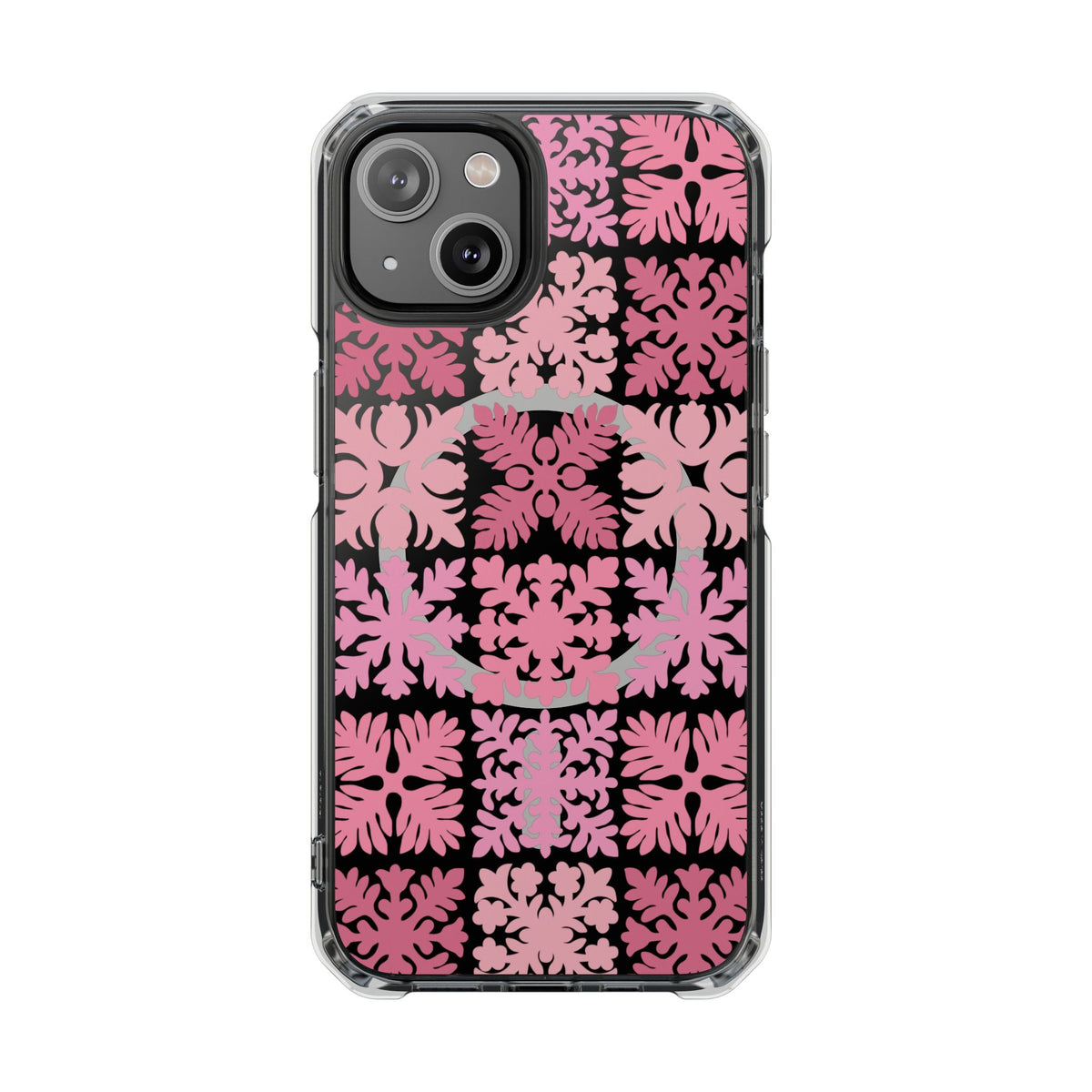 Clear Pink Hawaiian Quilt MagSafe