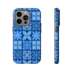 Blue Hawaiian Quilt Standard
