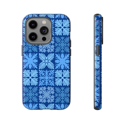 Blue Hawaiian Quilt Standard