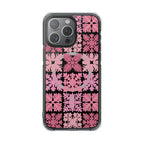 Clear Pink Hawaiian Quilt MagSafe