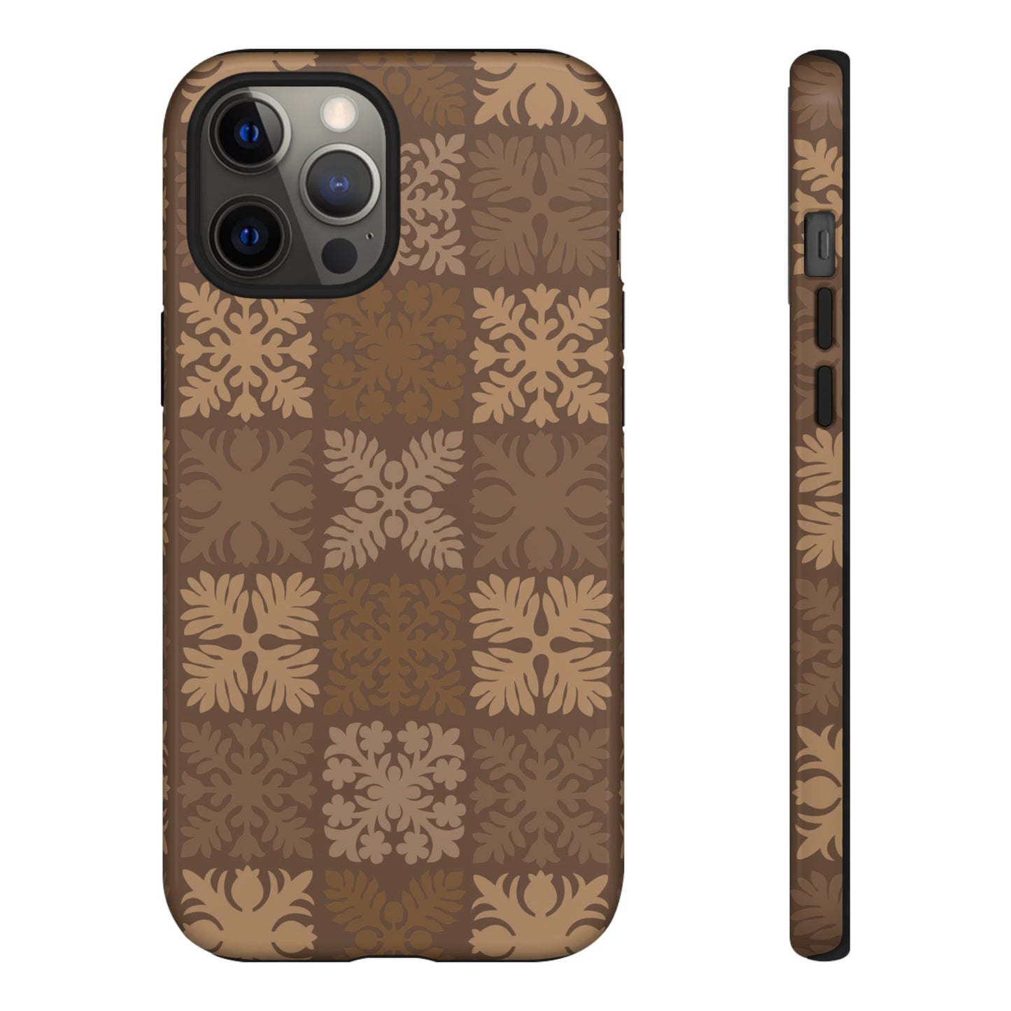 Brown Hawaiian Quilt Standard