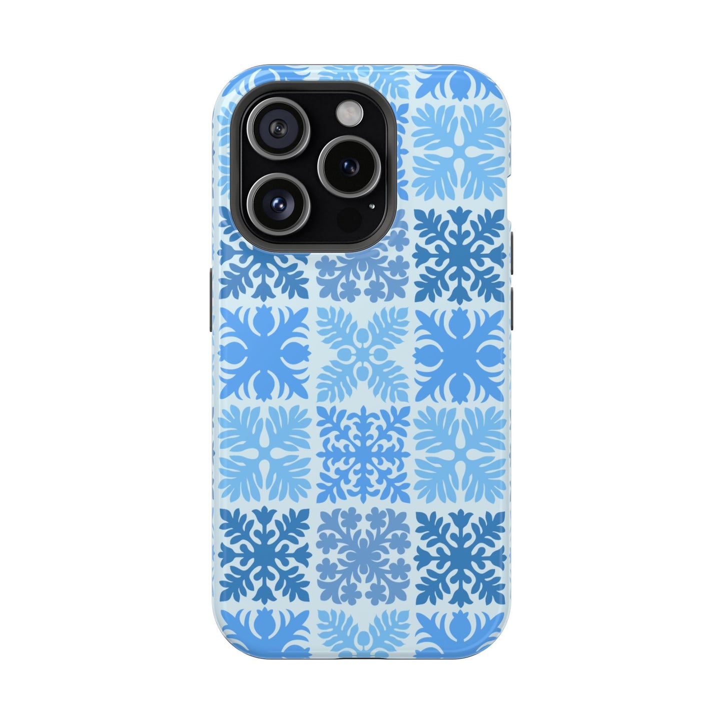 Light Blue Hawaiian Quilt MagSafe