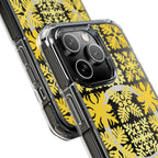 Clear Yellow Hawaiian Quilt MagSafe