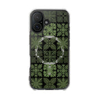 Clear Green Hawaiian Quilt MagSafe