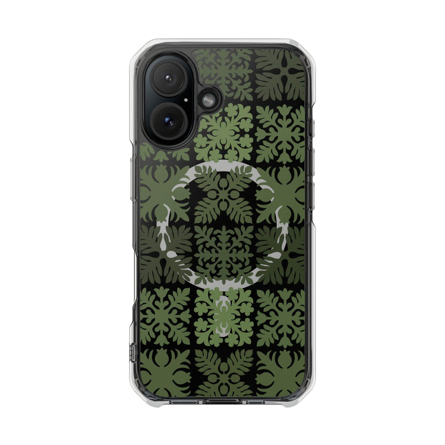 Clear Green Hawaiian Quilt MagSafe