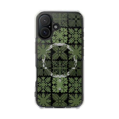 Clear Green Hawaiian Quilt MagSafe