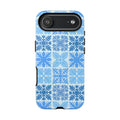 Light Blue Hawaiian Quilt Standard