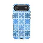 Light Blue Hawaiian Quilt Standard