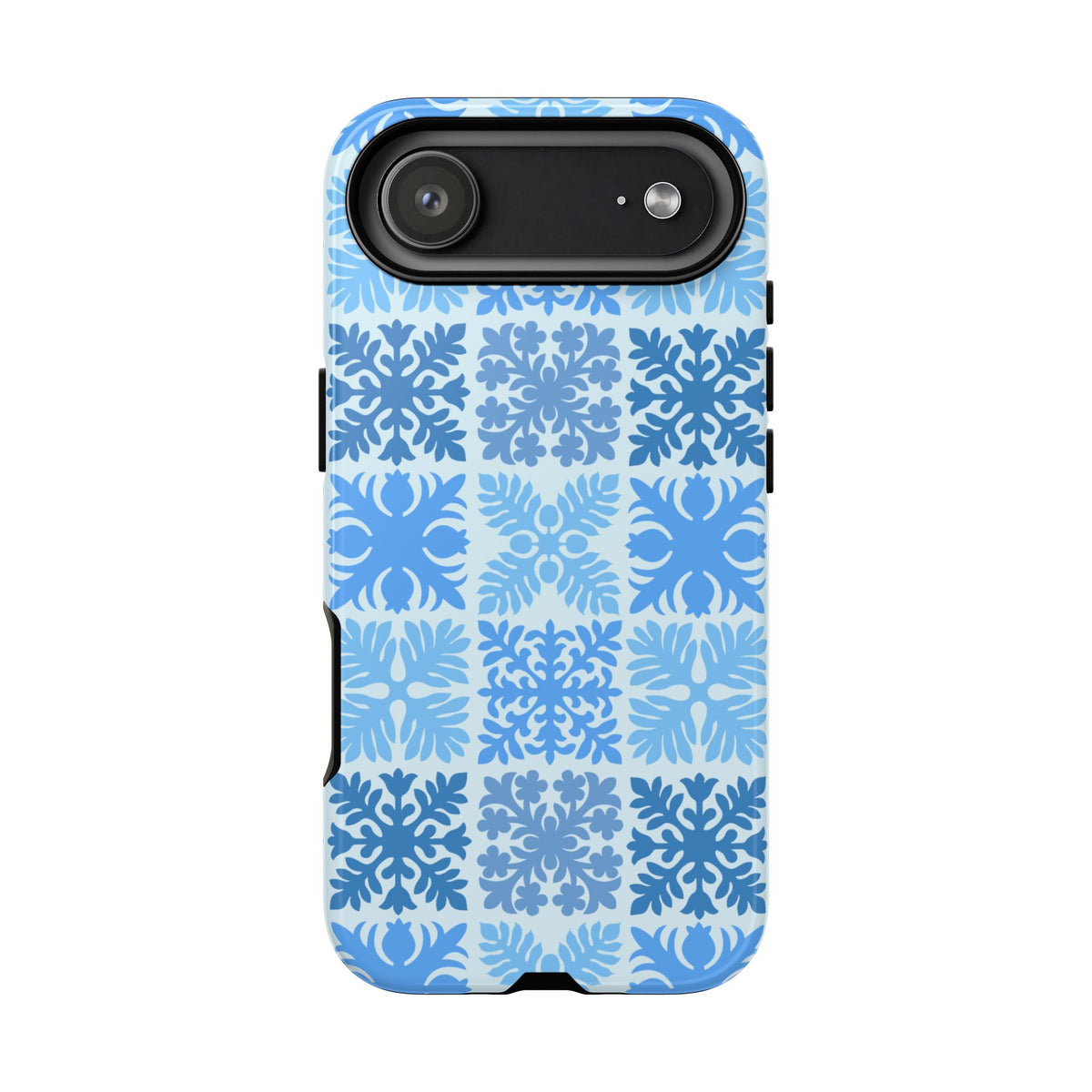 Light Blue Hawaiian Quilt Standard