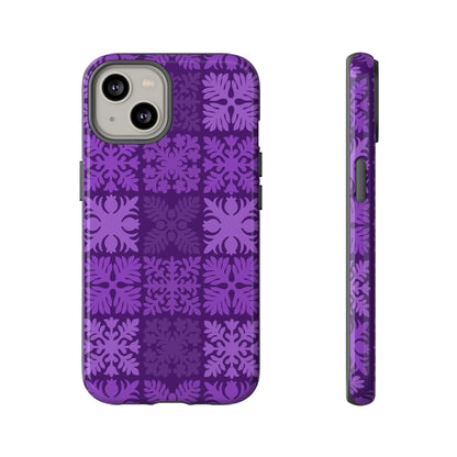 Purple Hawaiian Quilt Standard