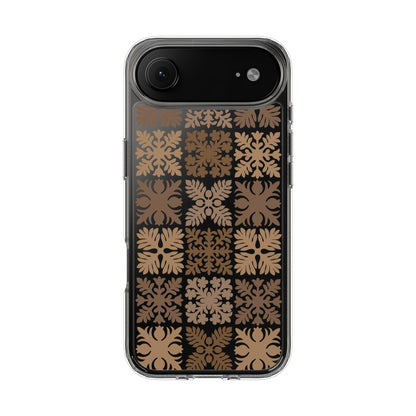 Clear Brown Hawaiian Quilt Standard