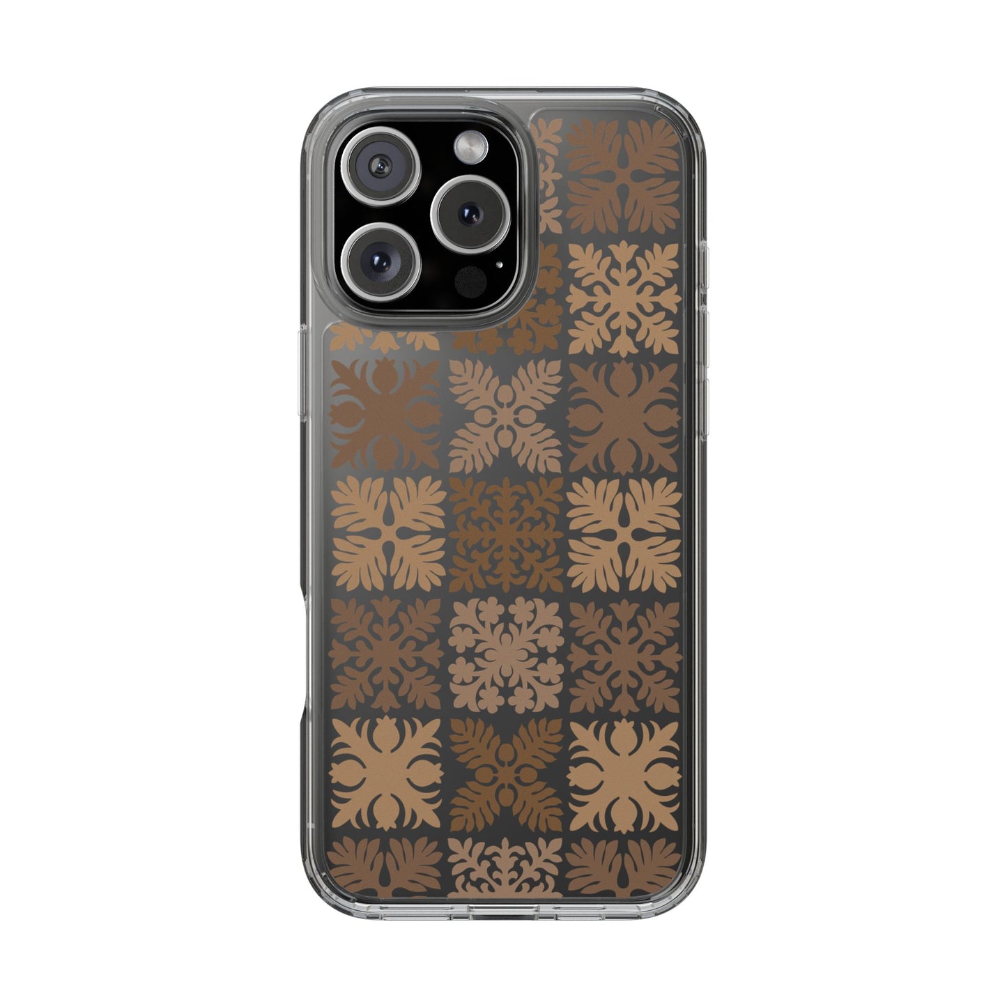 Clear Brown Hawaiian Quilt Standard