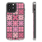 Clear Pink Hawaiian Quilt Standard