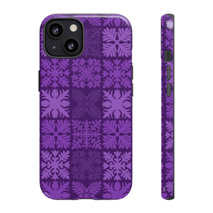 Purple Hawaiian Quilt Standard