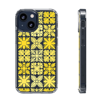 Clear Yellow Hawaiian Quilt Standard