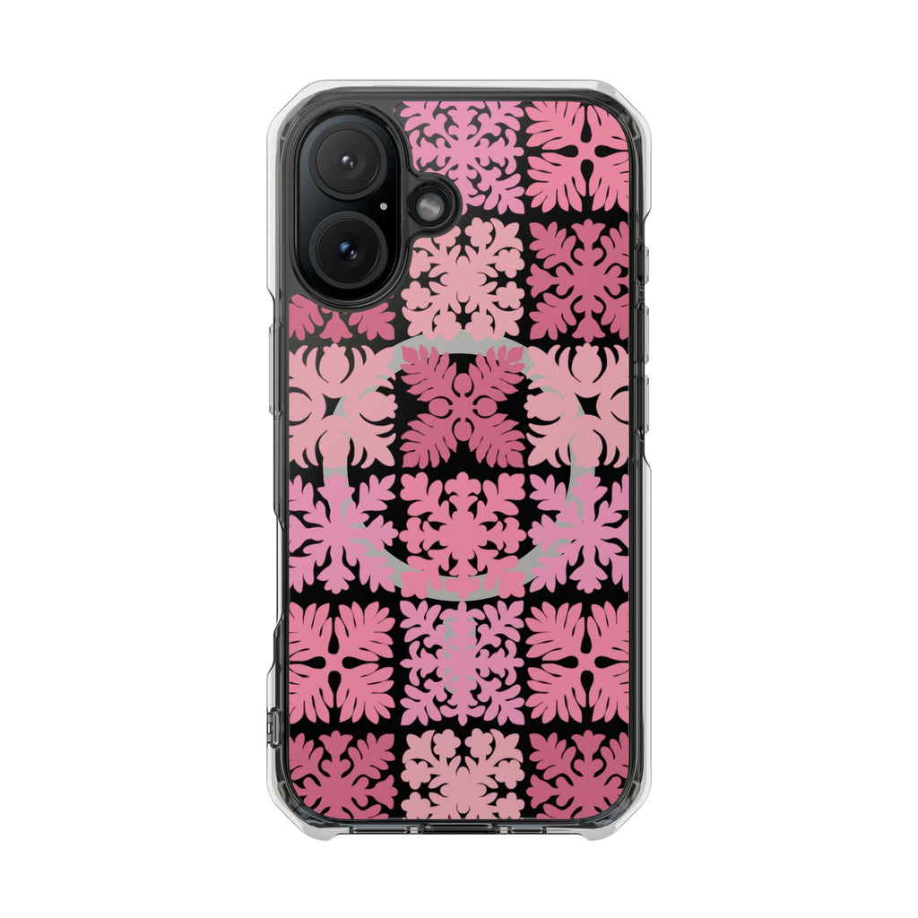 Clear Pink Hawaiian Quilt MagSafe