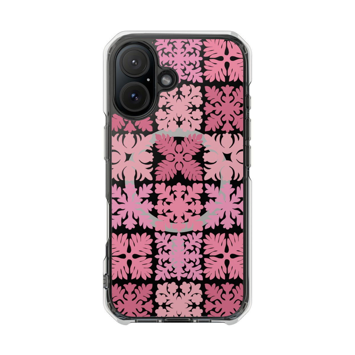 Clear Pink Hawaiian Quilt MagSafe