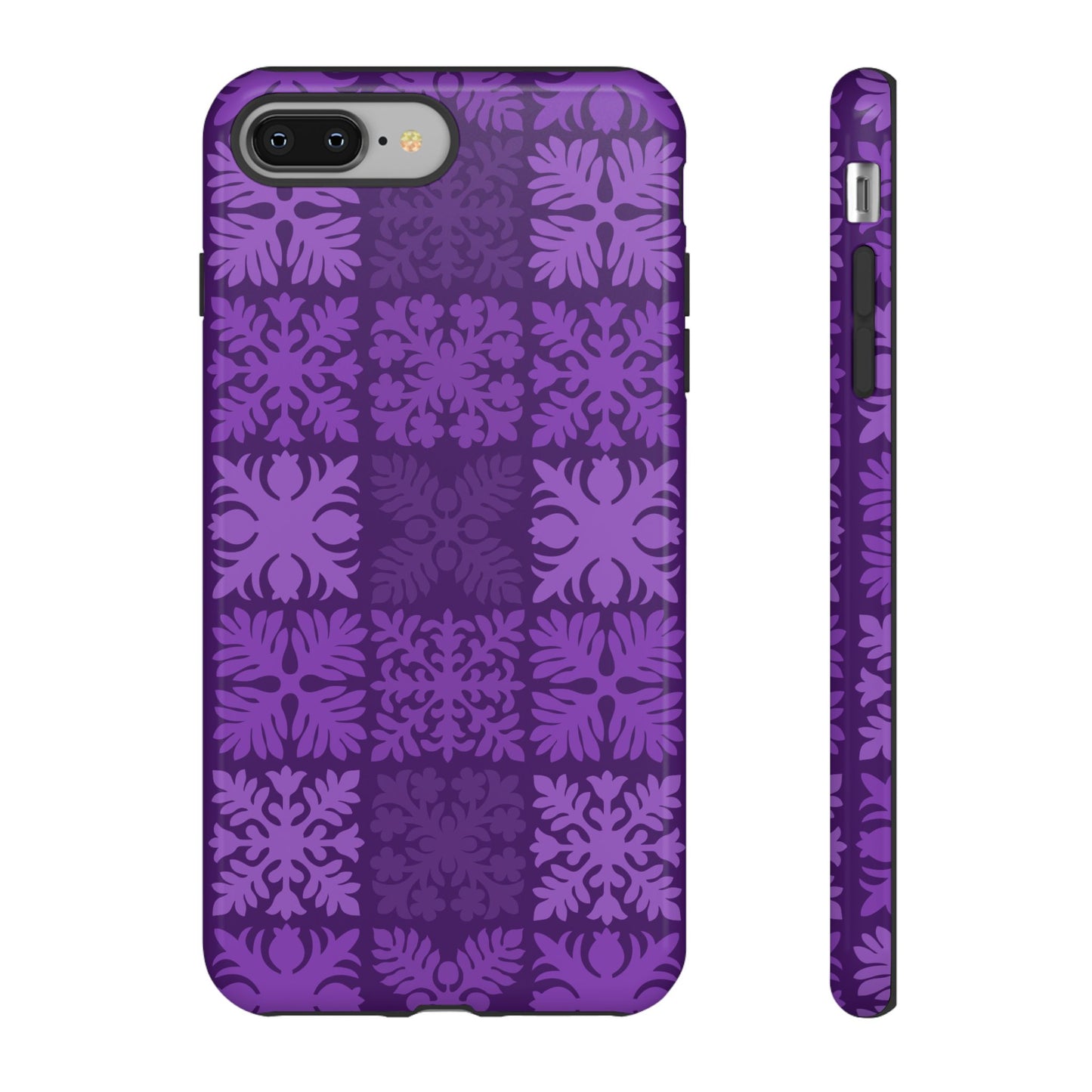 Purple Hawaiian Quilt Standard
