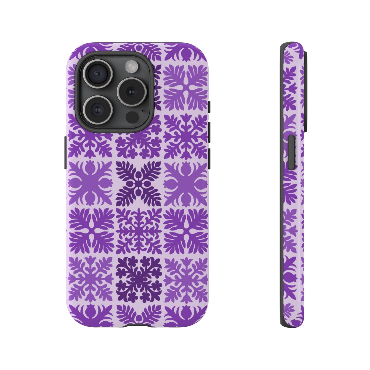 Light Purple Hawaiian Quilt Standard