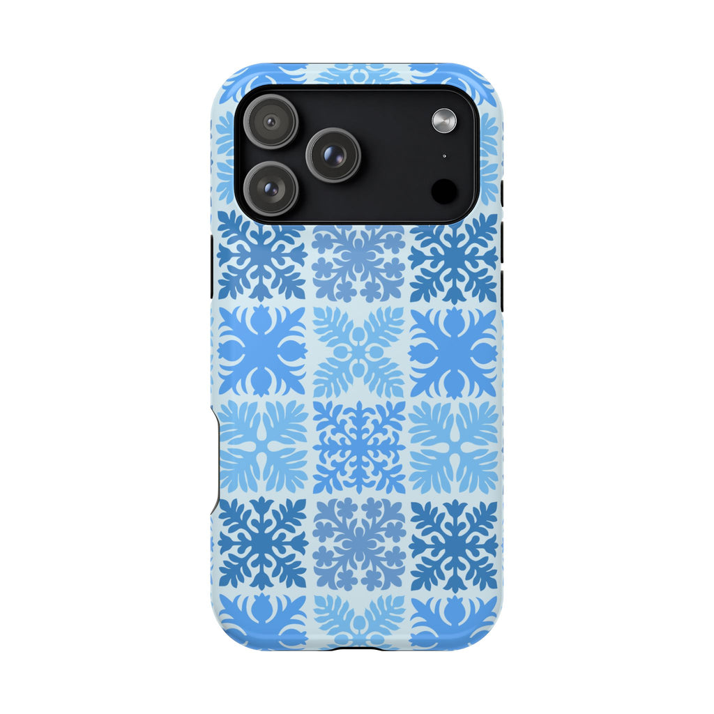 Light Blue Hawaiian Quilt MagSafe