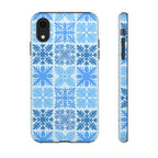 Light Blue Hawaiian Quilt Standard
