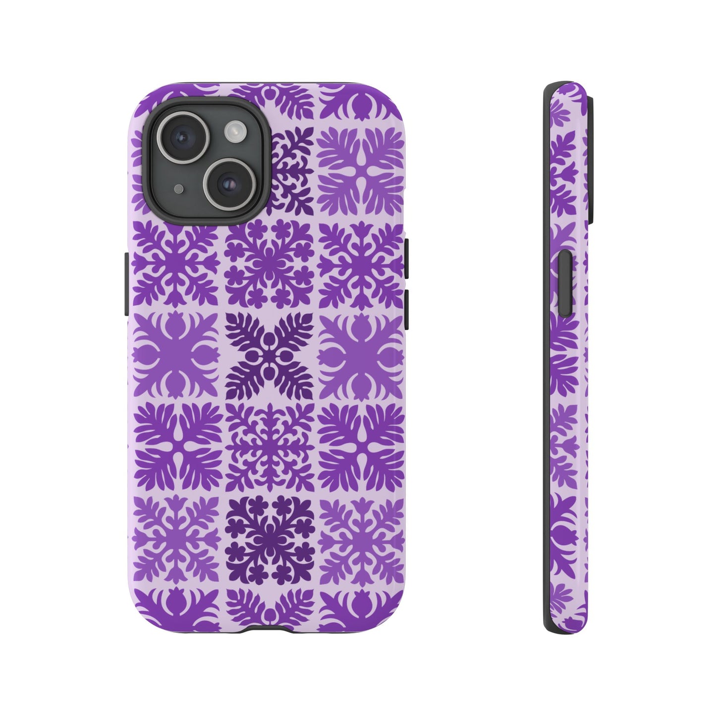 Light Purple Hawaiian Quilt Standard