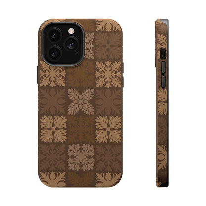 Brown Hawaiian Quilt MagSafe