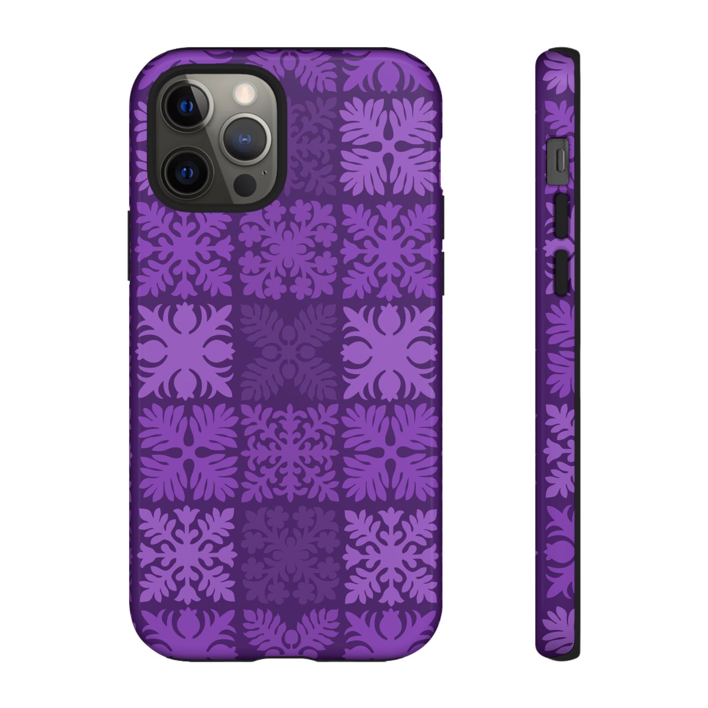 Purple Hawaiian Quilt Standard