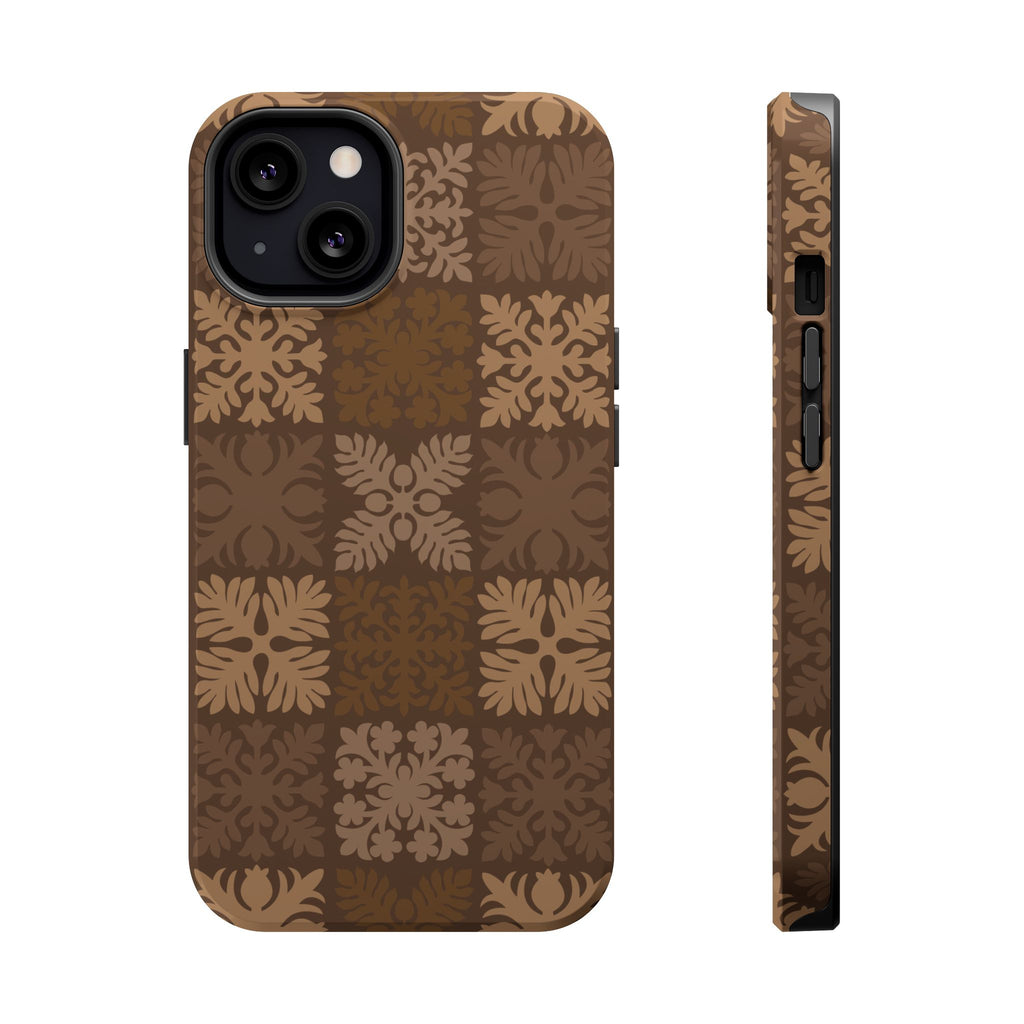 Brown Hawaiian Quilt MagSafe