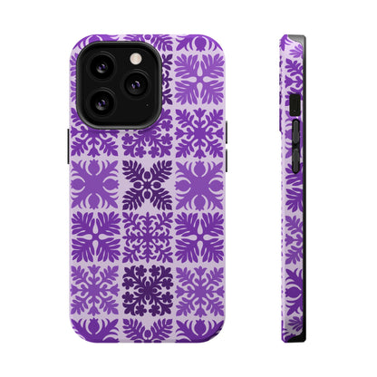 Light Purple Hawaiian Quilt MagSafe