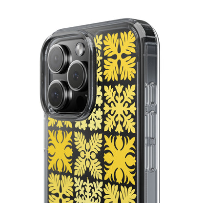 Clear Yellow Hawaiian Quilt Standard