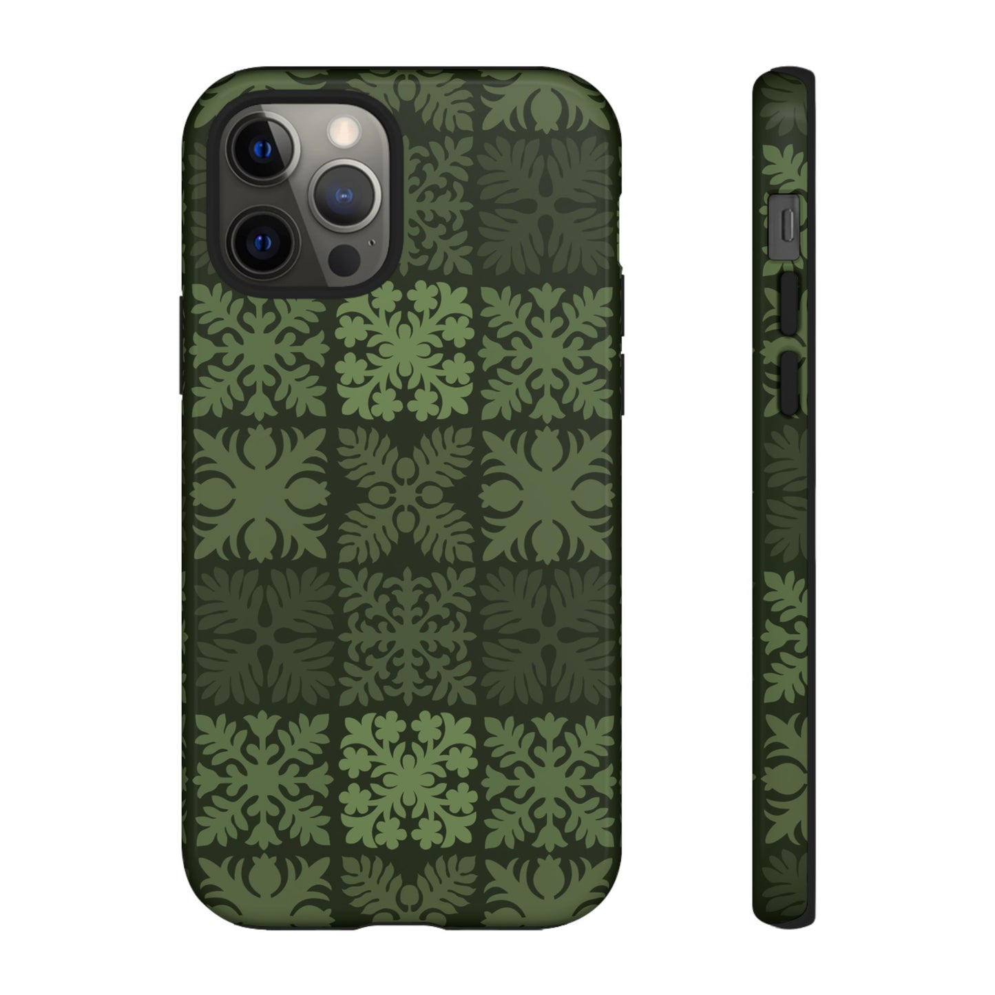 Green Hawaiian Quilt Standard