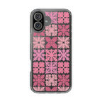 Clear Pink Hawaiian Quilt Standard