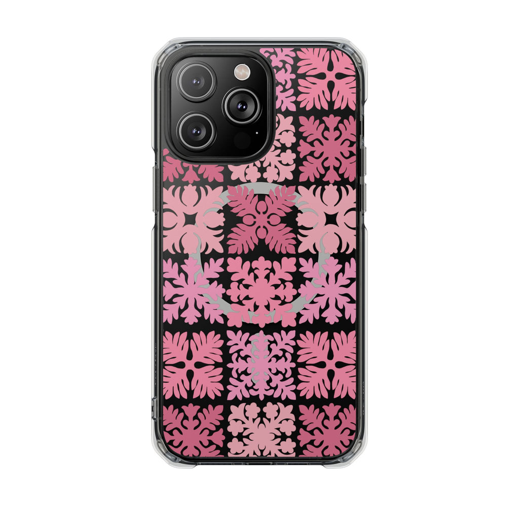 Clear Pink Hawaiian Quilt MagSafe