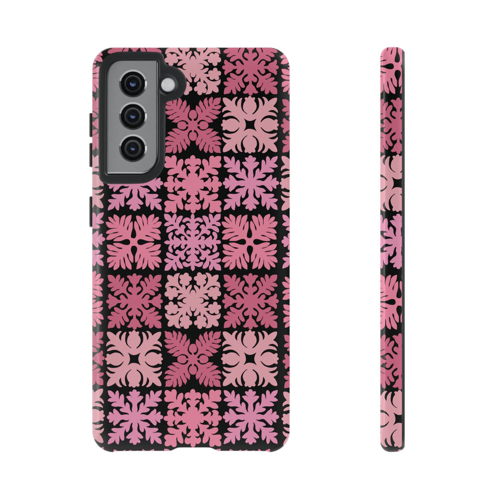 Black Hawaiian Quilt Standard - Samsung Galaxy