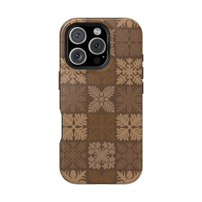 Brown Hawaiian Quilt MagSafe