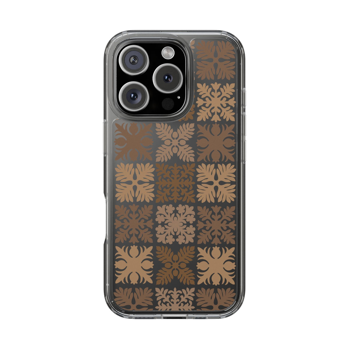 Clear Brown Hawaiian Quilt Standard