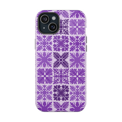 Light Purple Hawaiian Quilt MagSafe