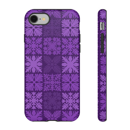 Purple Hawaiian Quilt Standard