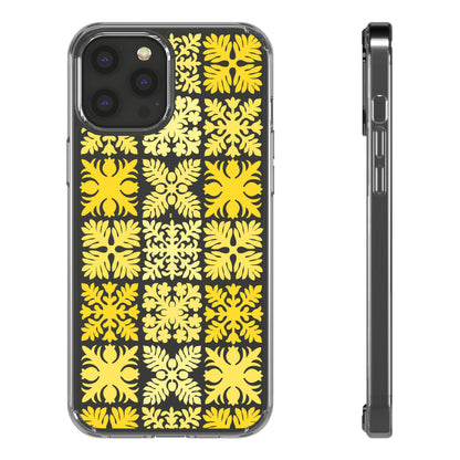 Clear Yellow Hawaiian Quilt Standard