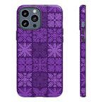 Purple Hawaiian Quilt Standard