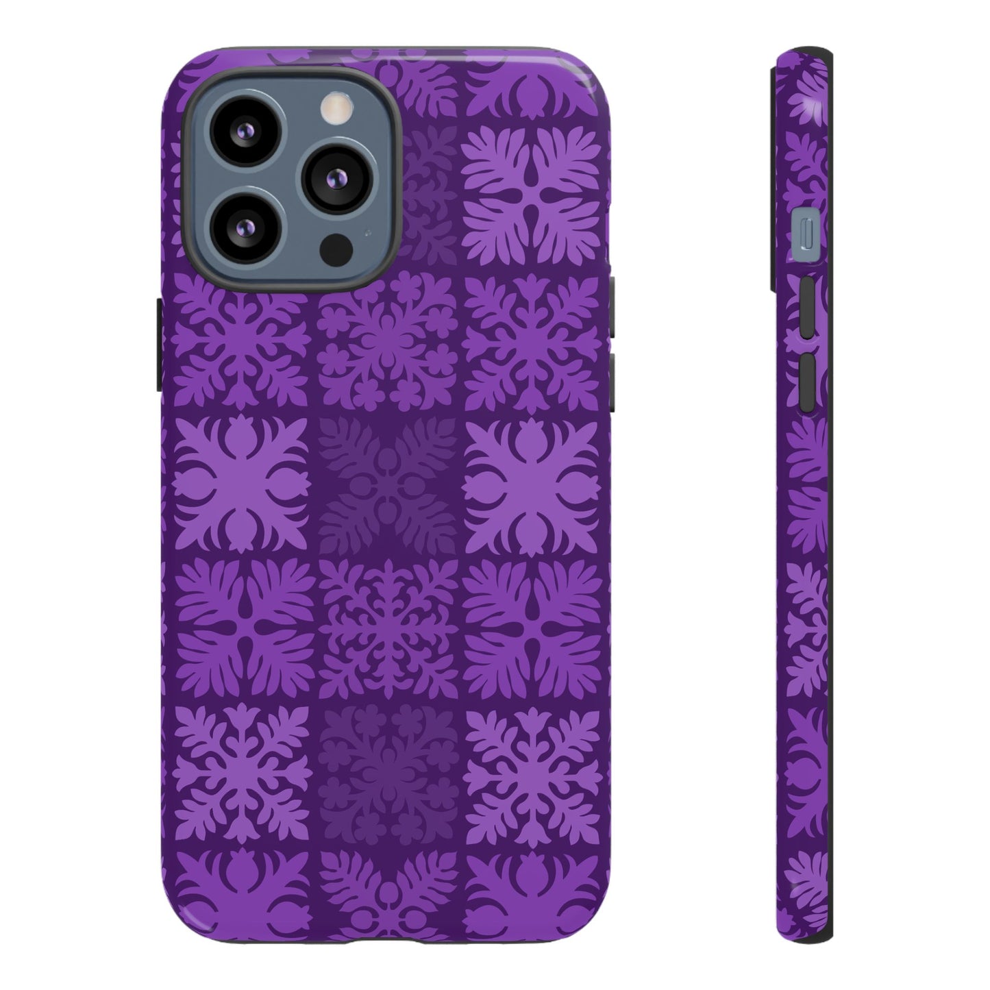 Purple Hawaiian Quilt Standard