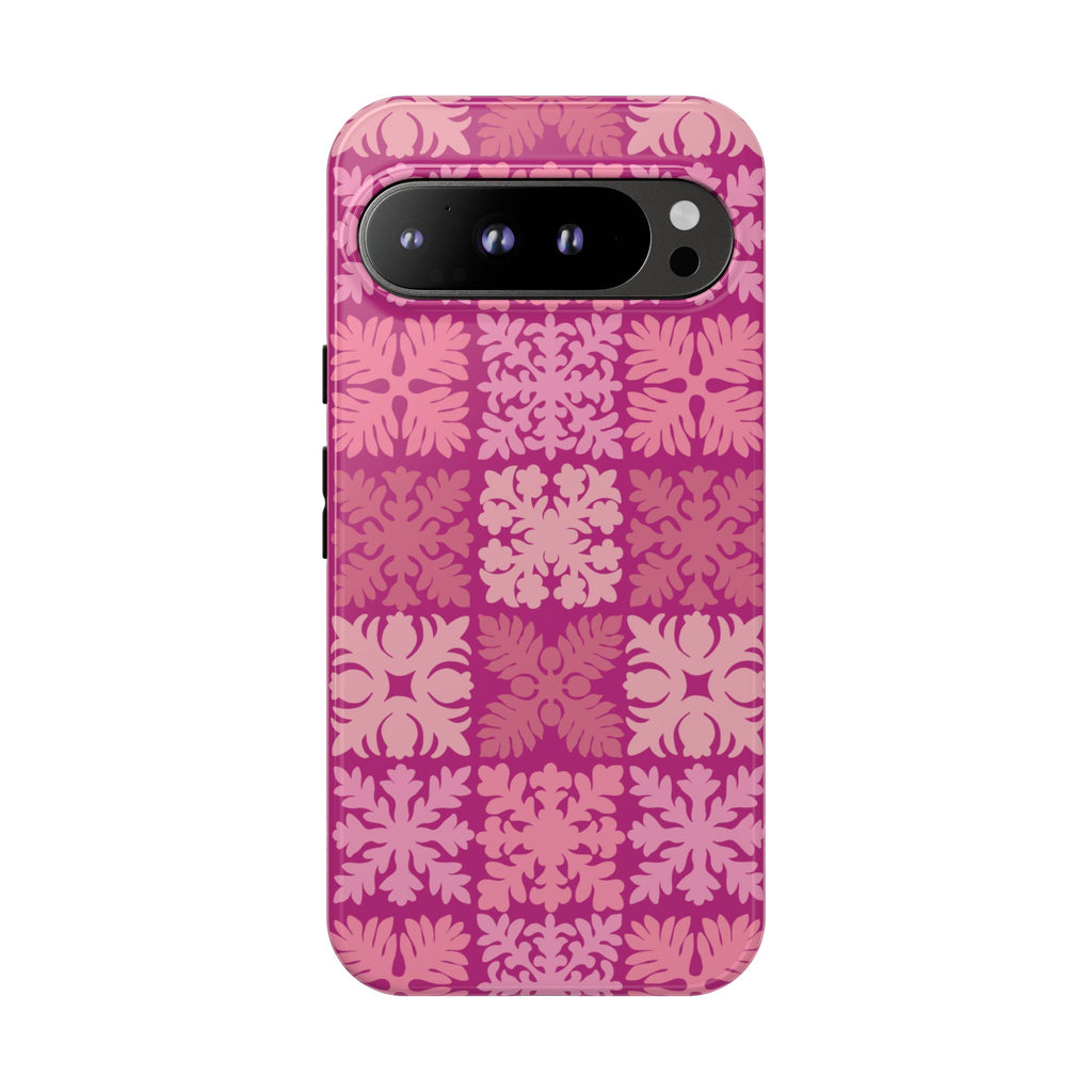 Pink Hawaiian Quilt Standard - Google Pixel