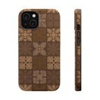 Brown Hawaiian Quilt MagSafe