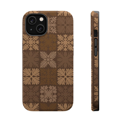 Brown Hawaiian Quilt MagSafe